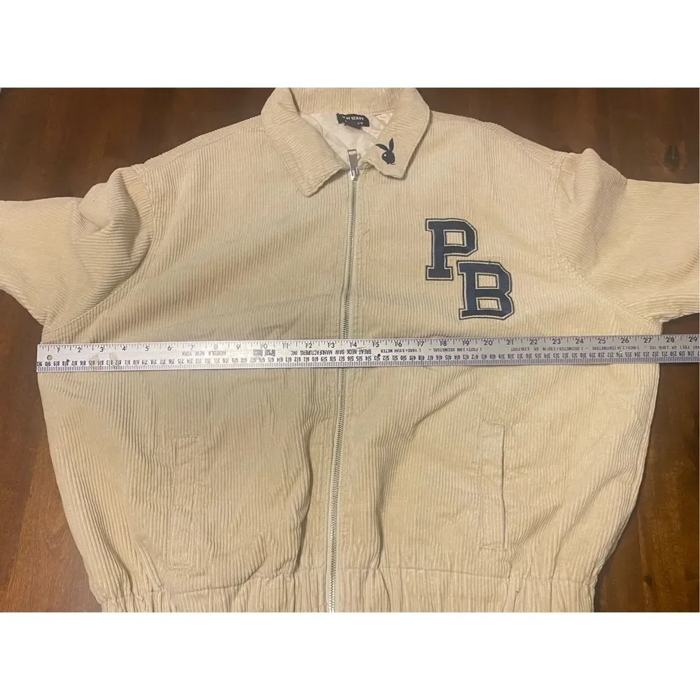 Playboy x Pacsun mens xs corduroy Jacket full zip - Picture 4 of 6